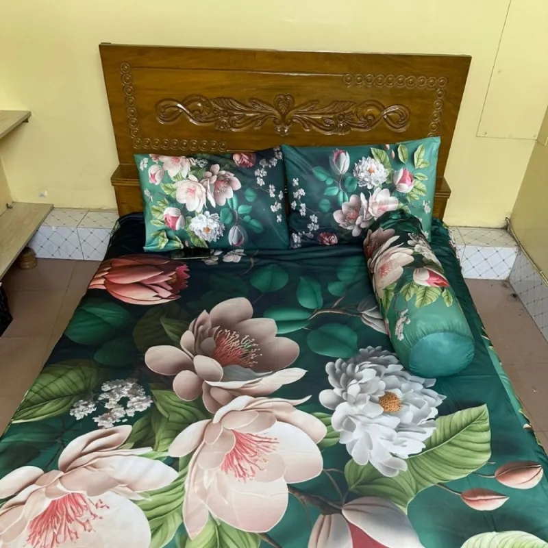 Primium 3D Bedsheet Four Piece Set